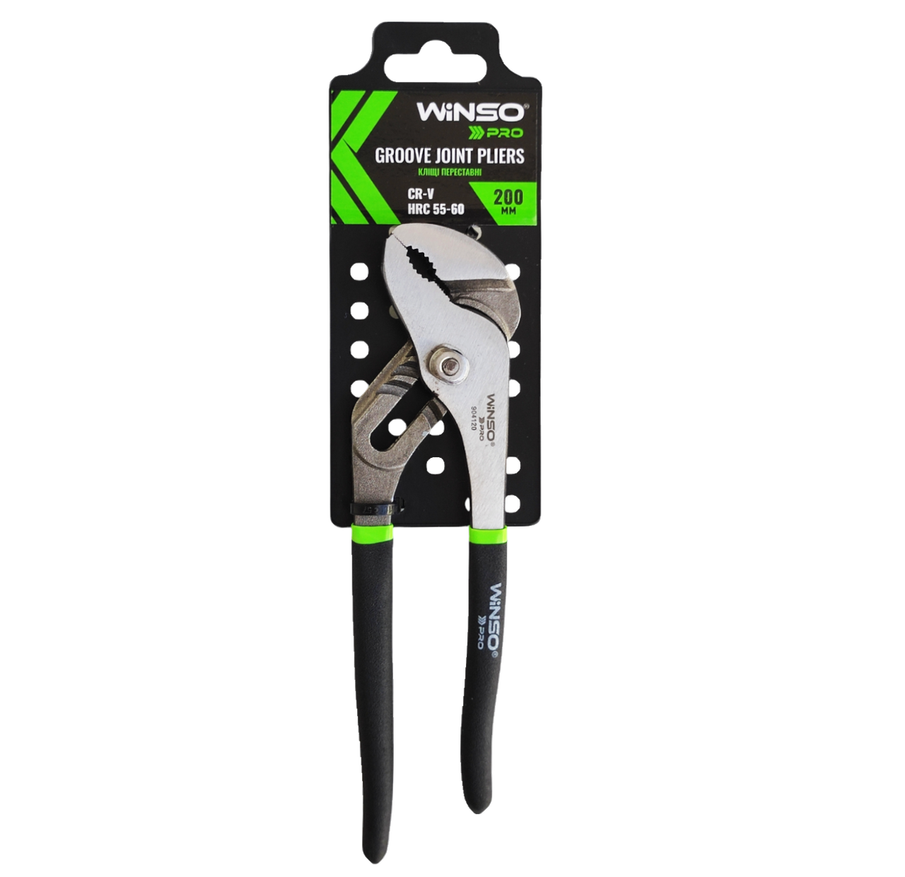 Кліщі переставні WINSO CrV 200 мм (904120)