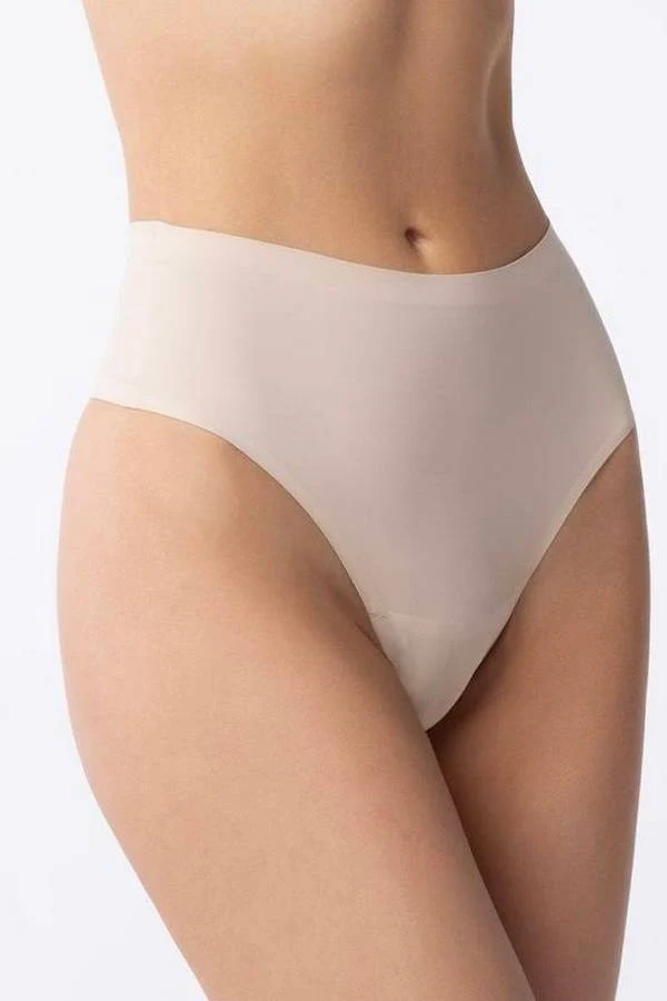 Трусы женские Julimex STRING бесшовные с высокой посадкой L Бежевый (2225570416)