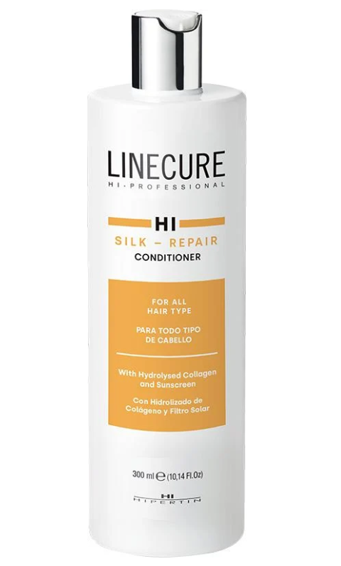 Кондиціонер що відновлює для пошкодженого волосся Linecure Silk-Repair HIPERTIN 300 мл