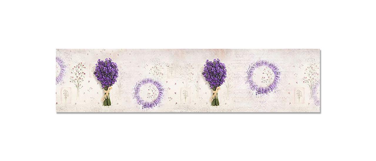 Наклейка виниловая 3D Zatarga Лавандовая гармония 600х2500 мм (1267839566)