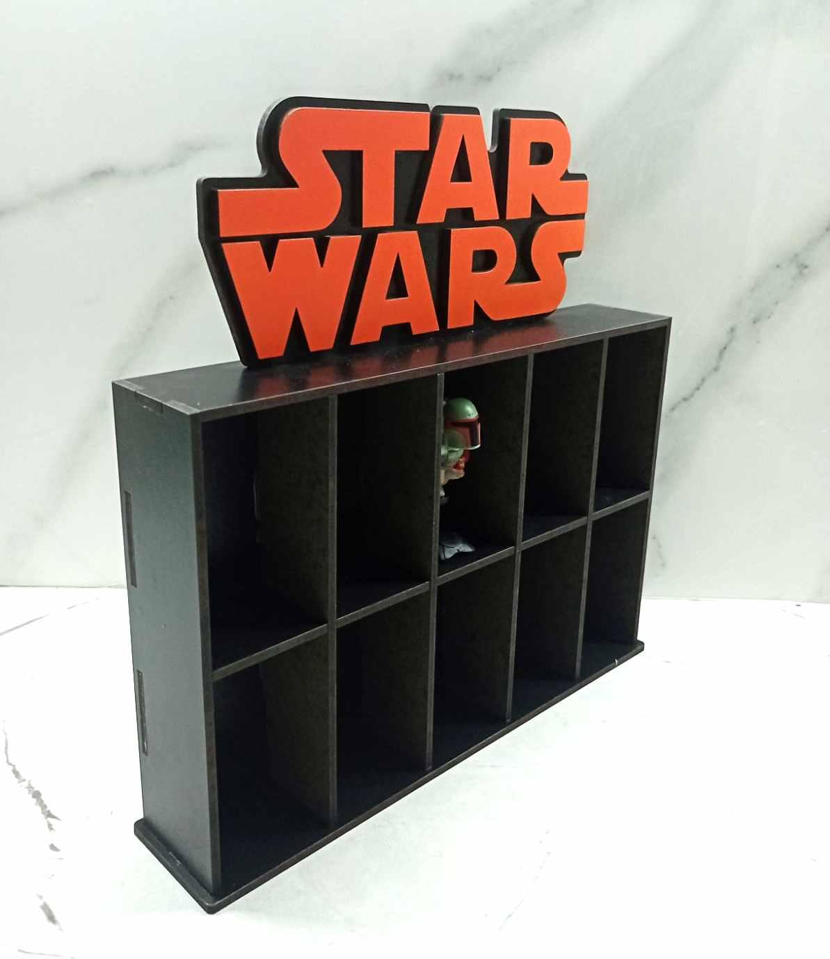Поличка для фігурок Star Wars Кіндер Чорний