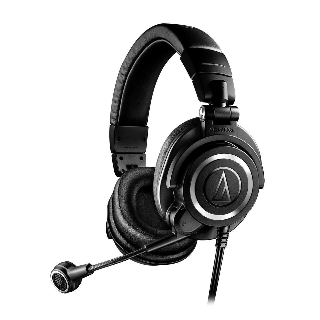 Навушники з мікрофоном Audio-Technica ATH-M50xSTS Black