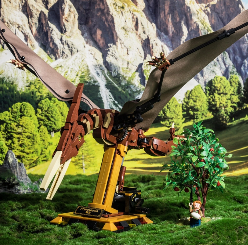 Конструктор дитячий MJI Птеродактиль механічний 769 дет. (22792500) - фото 9 Конструктор дитячий MJI Птеродактиль механічний 769 дет. (22792500) - фото 9