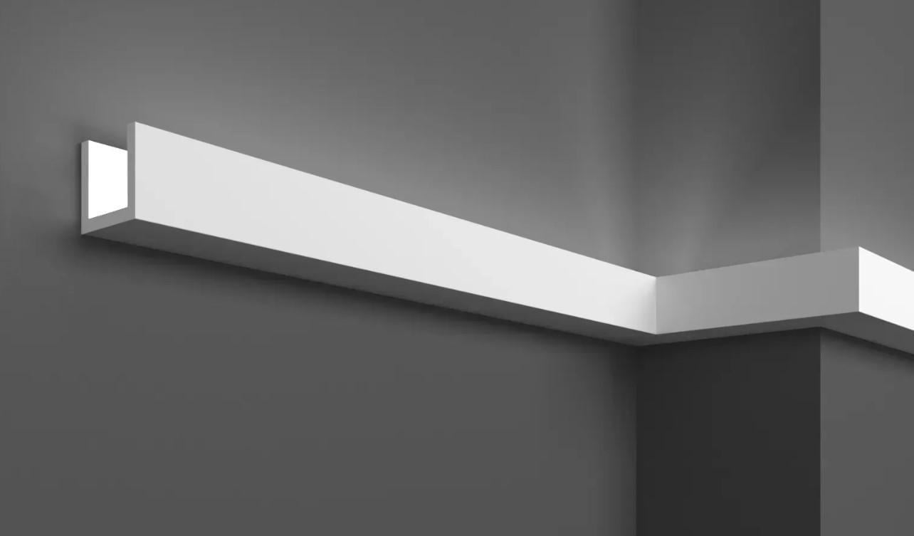 Карниз для скрытого освещения Grand decor KH 901 LED 2,0 м