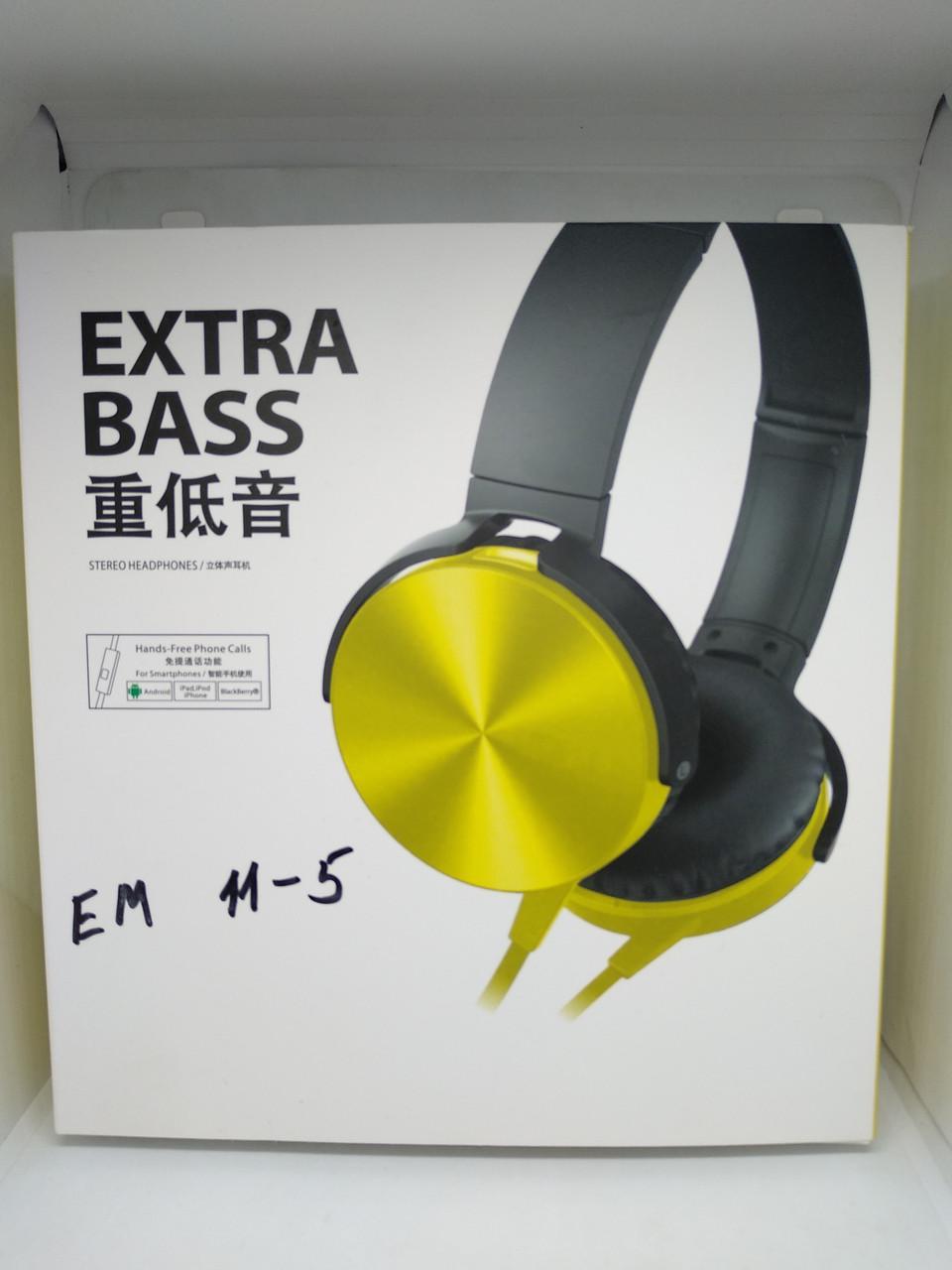 Наушники накладные Extra Bass MDR-XB450 Gold - фото 2