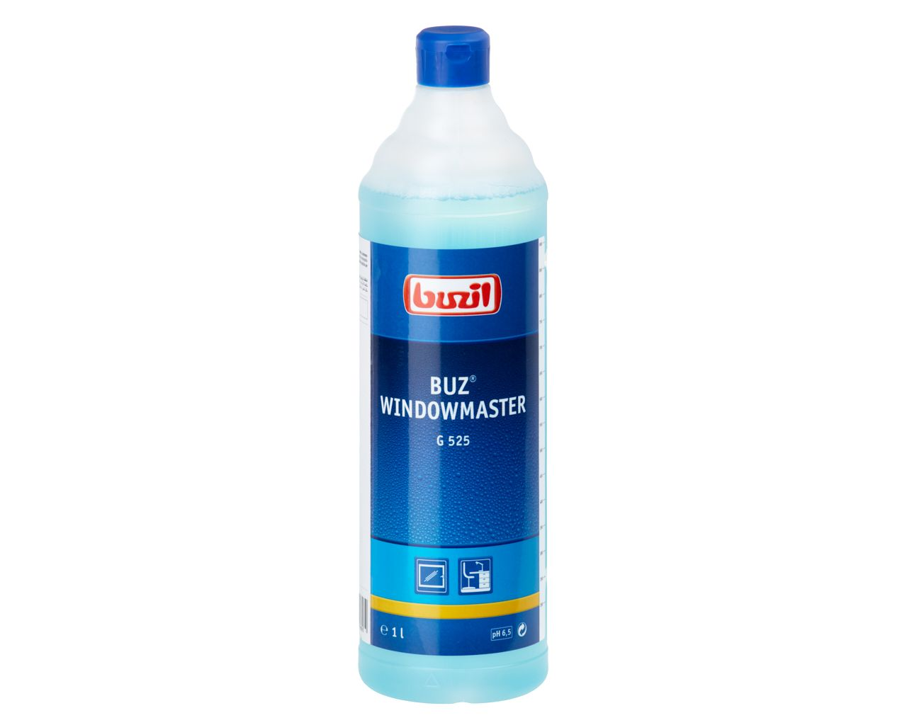 Средство для мойки стекла Buzil G525 Buz Windowmaster концентрированный пластик с эффектом anty-soiling 1 л (22691624)