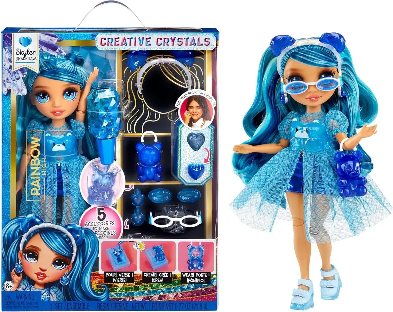 Кукла Скайлер Брэдшоу Рейнбоу Хай Креативные кристаллы Rainbow High Skyler Bradshaw Creative Crystals 28 см (SKU-183) Кукла Скайлер Брэдшоу Рейнбоу Хай Креативные кристаллы Rainbow High Skyler Bradshaw Creative Crystals 28 см (SKU-183)