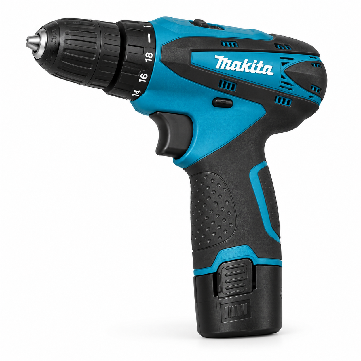 Шуруповерт аккумуляторный Makita DF330DWE 12V Синий (6201)