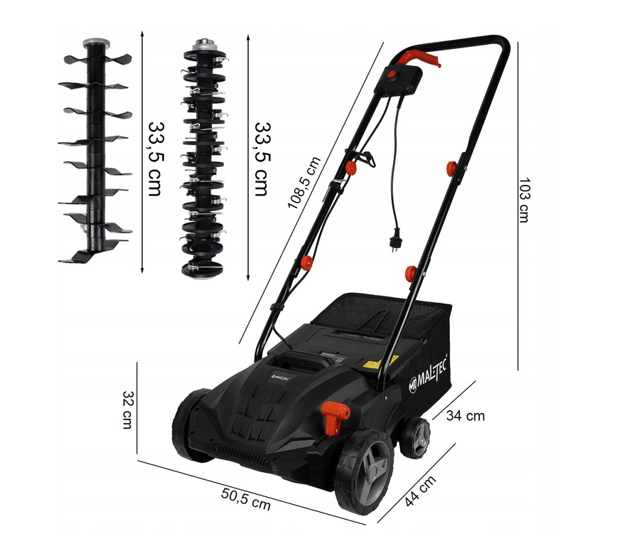 Аератор газонів Maltec Lawn 2400 W електричний - фото 5