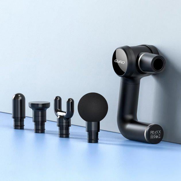 Перкуссионный ручной массажер для тела и мышц GYRO fascia & muscle gun massager Di09 - фото 7 Перкуссионный ручной массажер для тела и мышц GYRO fascia & muscle gun massager Di09 - фото 7