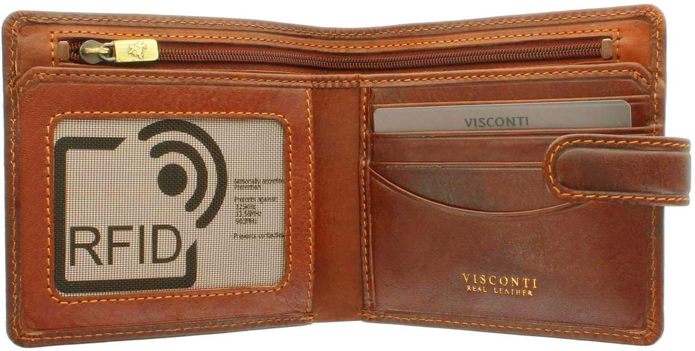 Гаманець чоловічий шкіряний Visconti Massa TSC41 tan (RFID) - фото 3