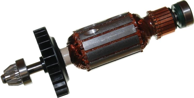 Якорь болгарка Bosch PWS 750-125 с шестерней (2609005827)