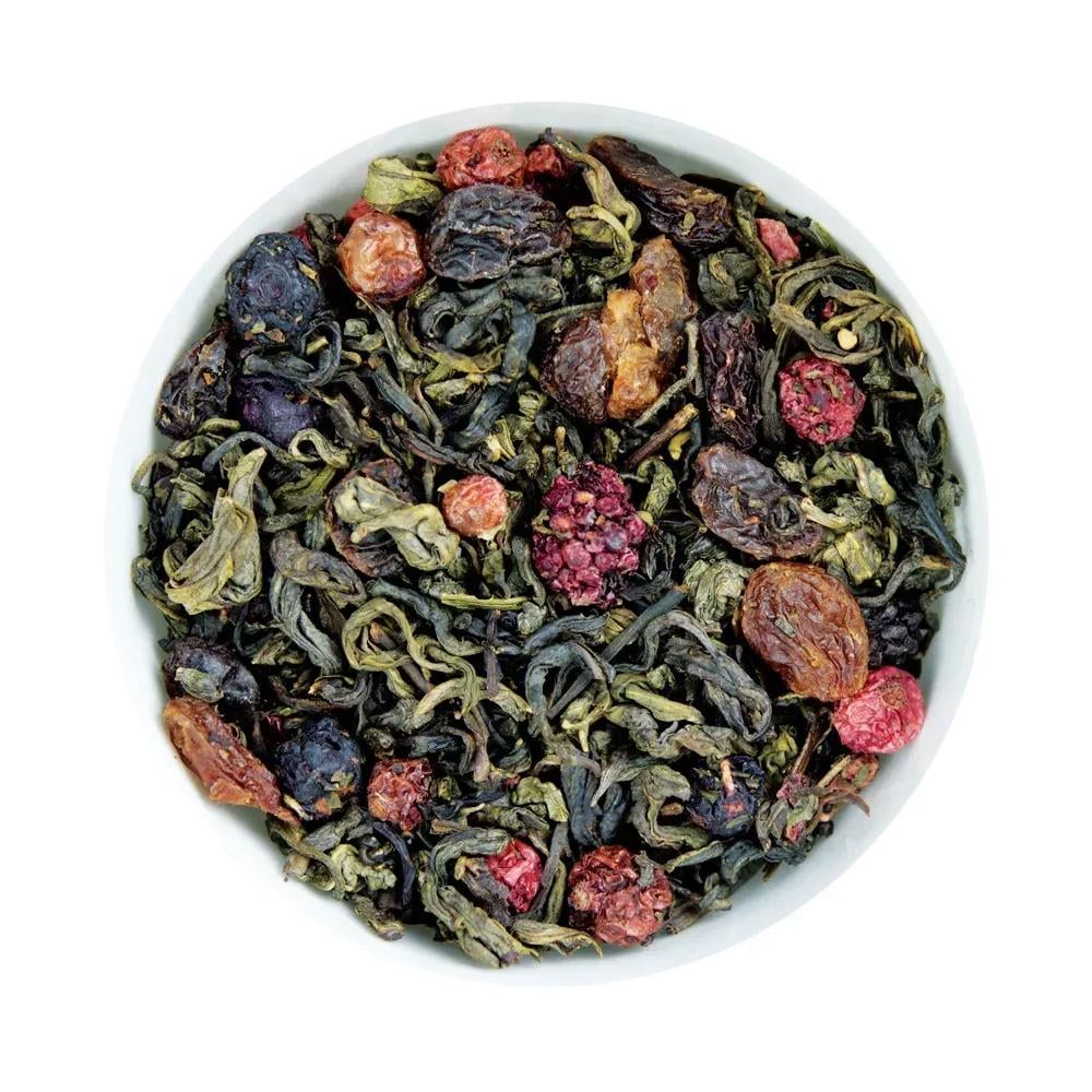 Чай зелений ароматизований Світ Чаю Сильвія 50 г