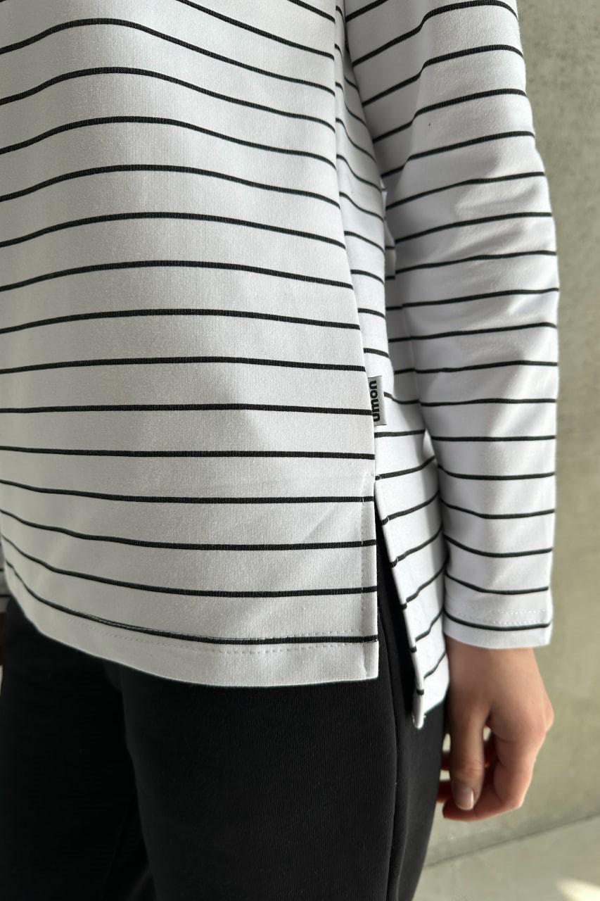 Свитшот женский М153.2 S Черно-белый/Красный (80-1-60) - фото 3 Свитшот женский М153.2 S Черно-белый/Красный (80-1-60) - фото 3