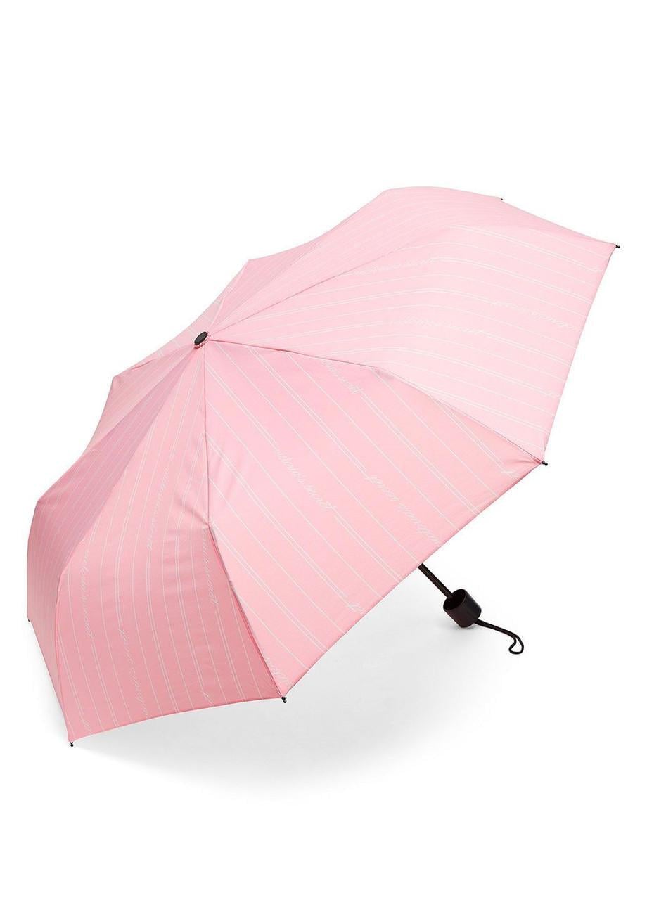 Зонтик Victoria's Secret Umbrella stripe складной Розовый (2856392297)