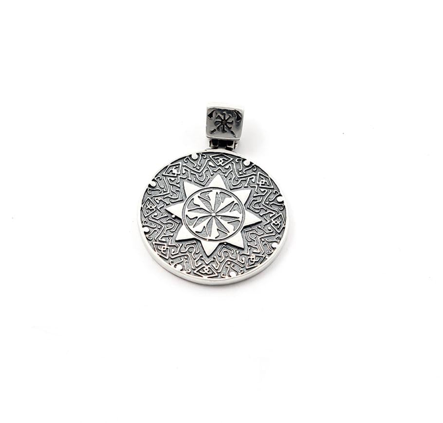 Подвеска оберег Maxi Silver 7044 Алатырь (87044)