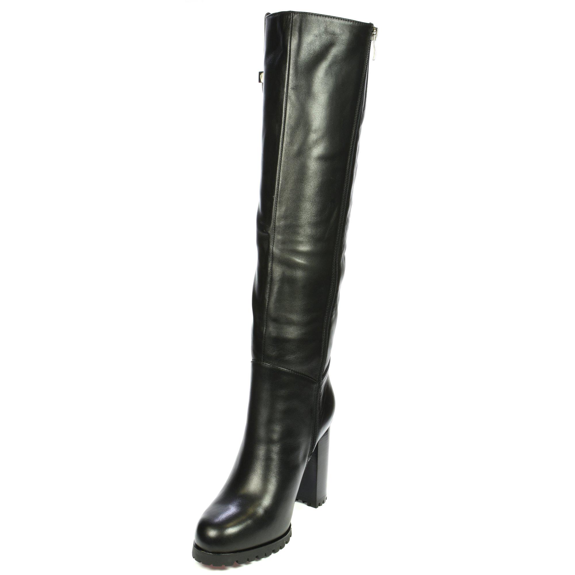 Ботфорти жіночі зимові Veritas р. 35 Чорний (011291-35) - фото 3 Ботфорти жіночі зимові Veritas р. 35 Чорний (011291-35) - фото 3