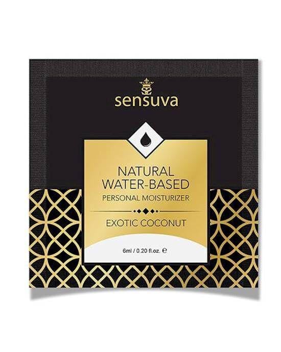 Пробник Sensuva Natural Water-Based Exotic Coconut 6 мл (BL5751)