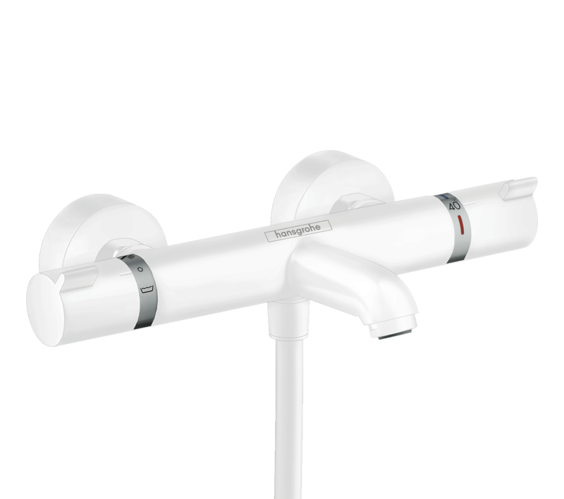 Термостат для ванни Hansgrohe Ecostat Comfort Білий матовий (13114700)