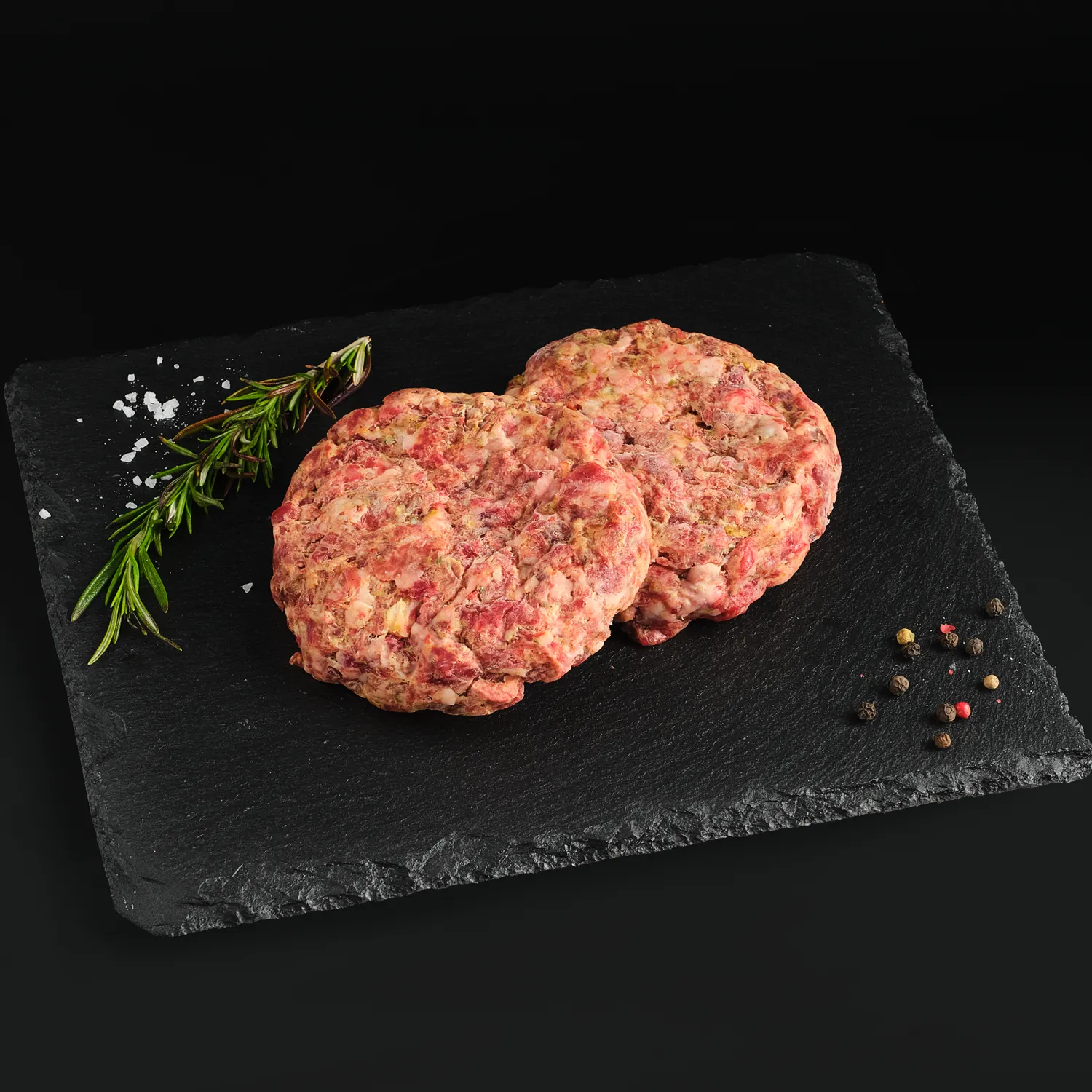 Бургерные котлеты Прайм Говядина 350 г 2 шт. (14)