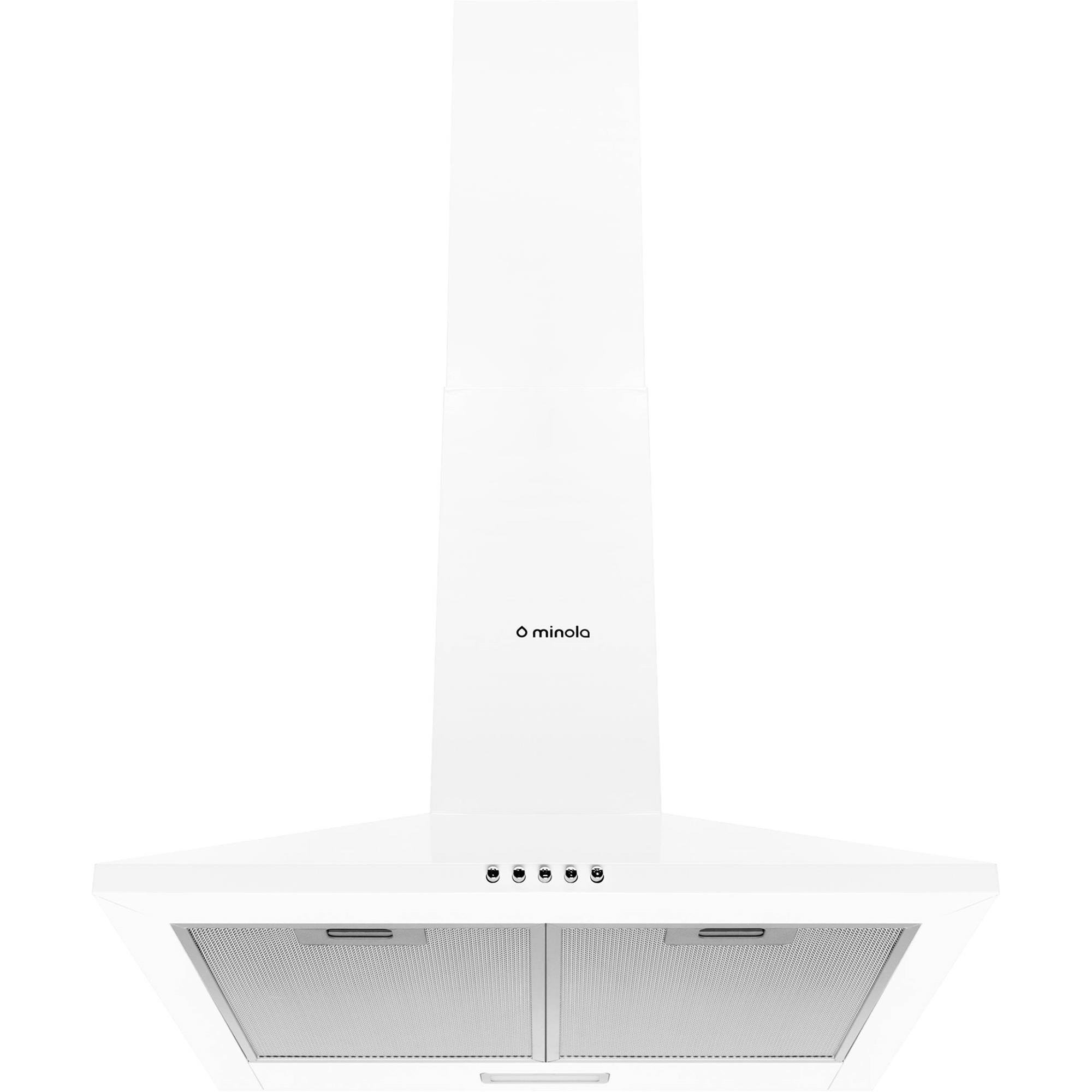 Кухонная вытяжка купольная Minola HK 5214 WH 700 LED White