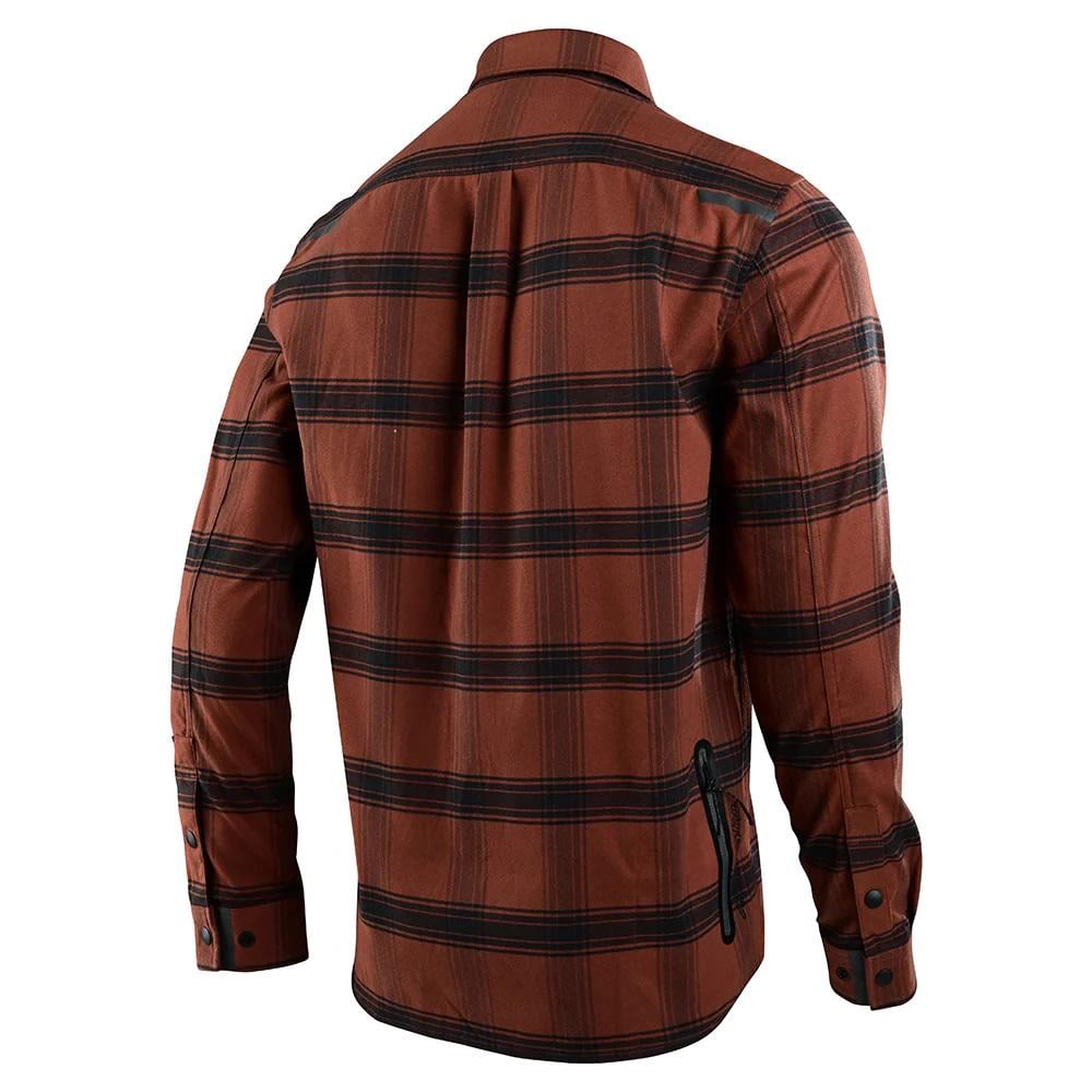 Сорочка TLD Grind Flannel Stripe Russet M (827260023) - фото 2