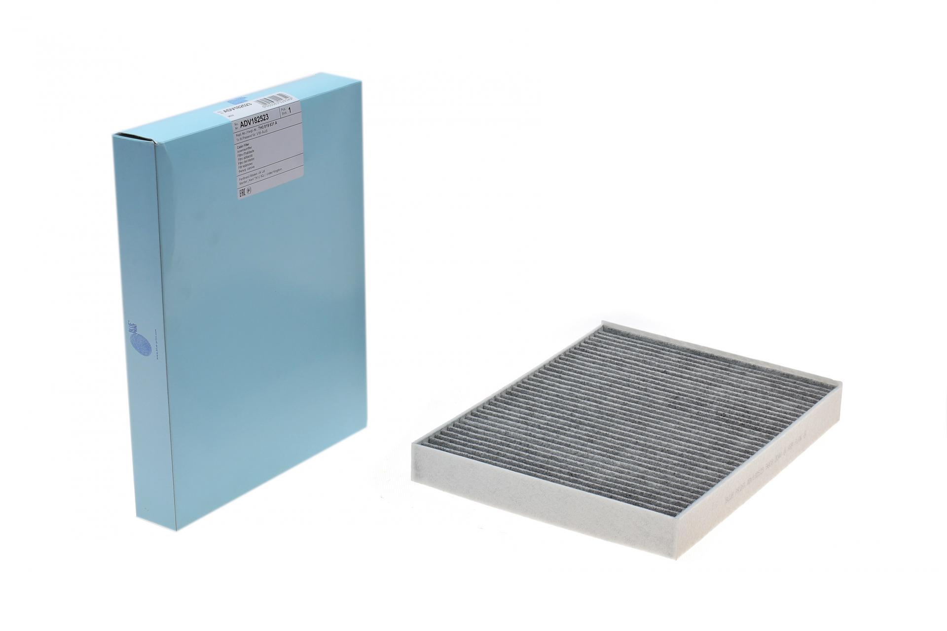 Фильтр салона BLUE PRINT для VW T5 03- угольный (ADV182523)