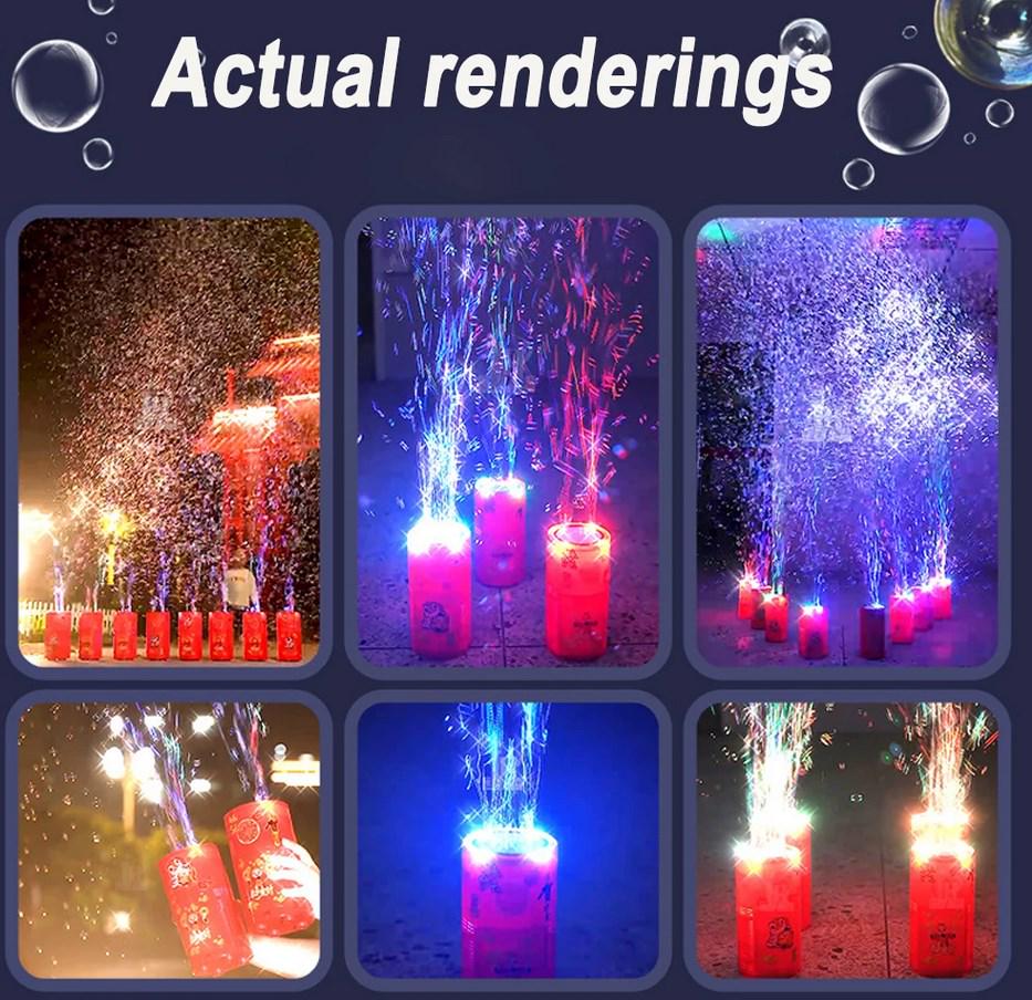 Генератор мыльных пузырей Фейерверк со звуком и аккумулятором/Пакетик концентрата 2 шт. (1589) - фото 4 Генератор мыльных пузырей Фейерверк со звуком и аккумулятором/Пакетик концентрата 2 шт. (1589) - фото 4