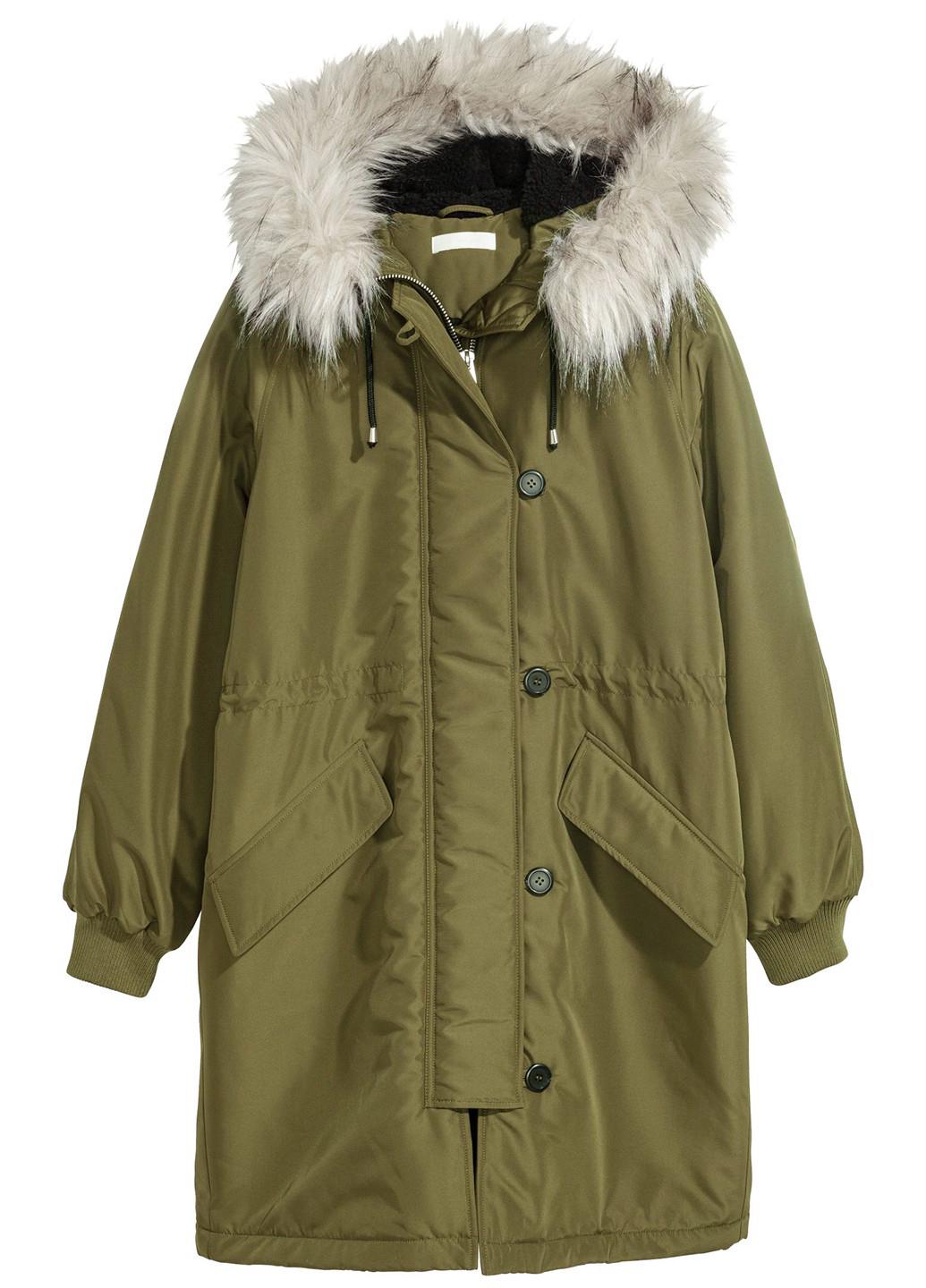 Парка H&M М Зеленый (5495186b51)