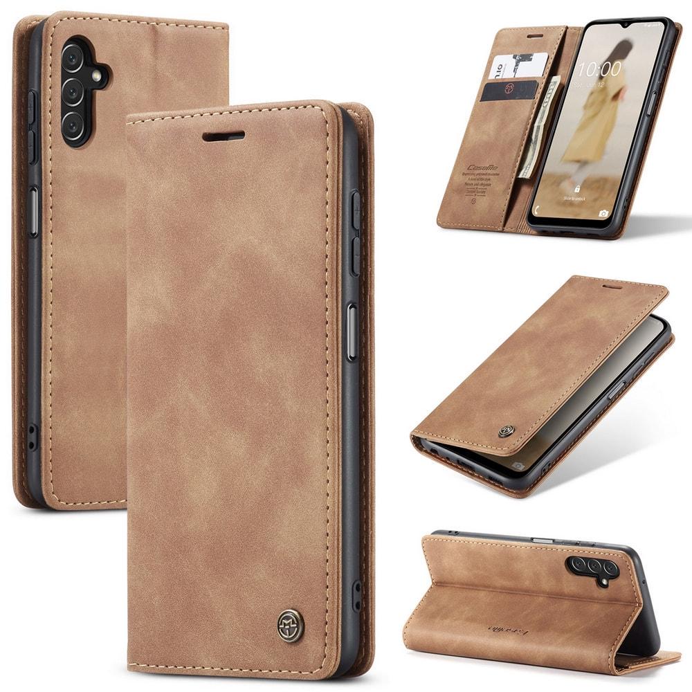 Чехол книжка с магнитом Samsung Galaxy A24 A245 CaseMe Brown (32839-30)