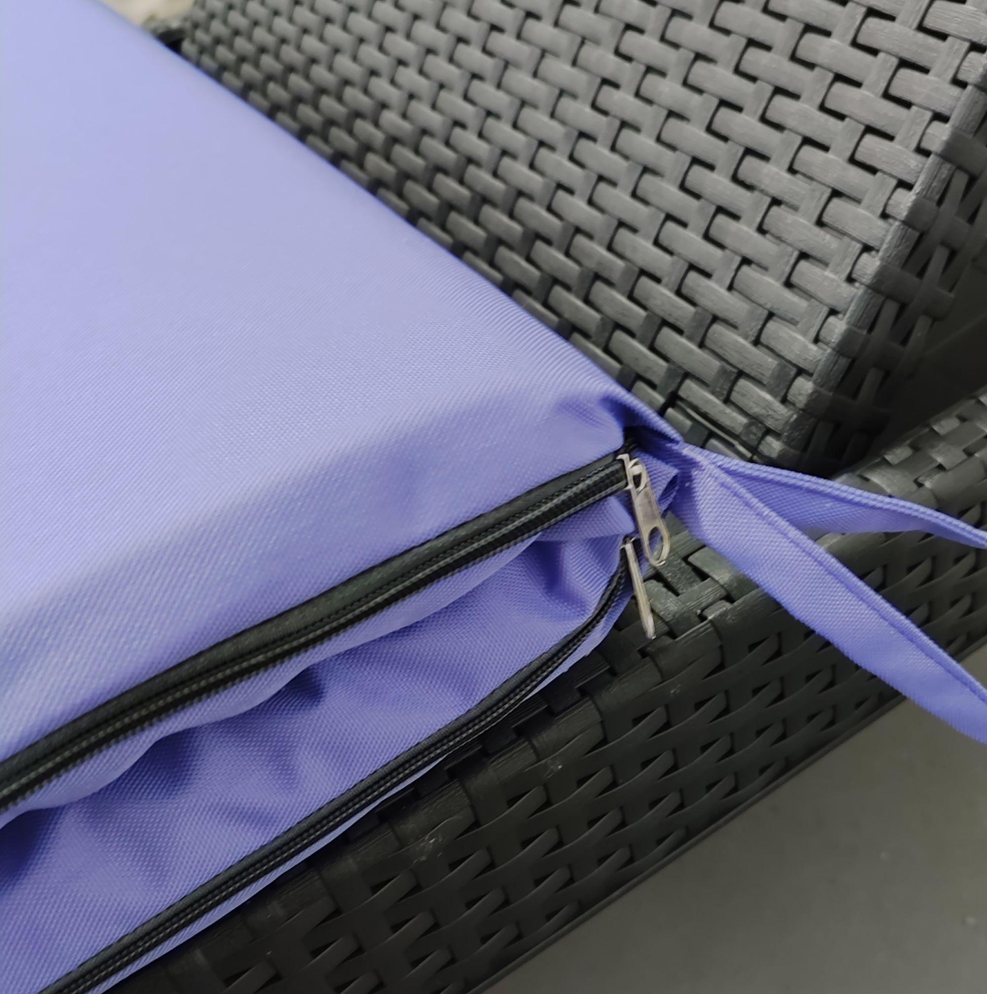 Матрас для шезлонга eGarden RIO 195x58x4 см Сиреневый (5741) - фото 2 Матрас для шезлонга eGarden RIO 195x58x4 см Сиреневый (5741) - фото 2