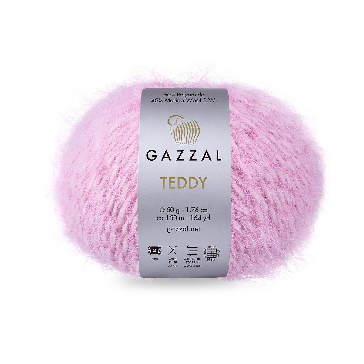 Пряжа Gazzal Teddy 6547