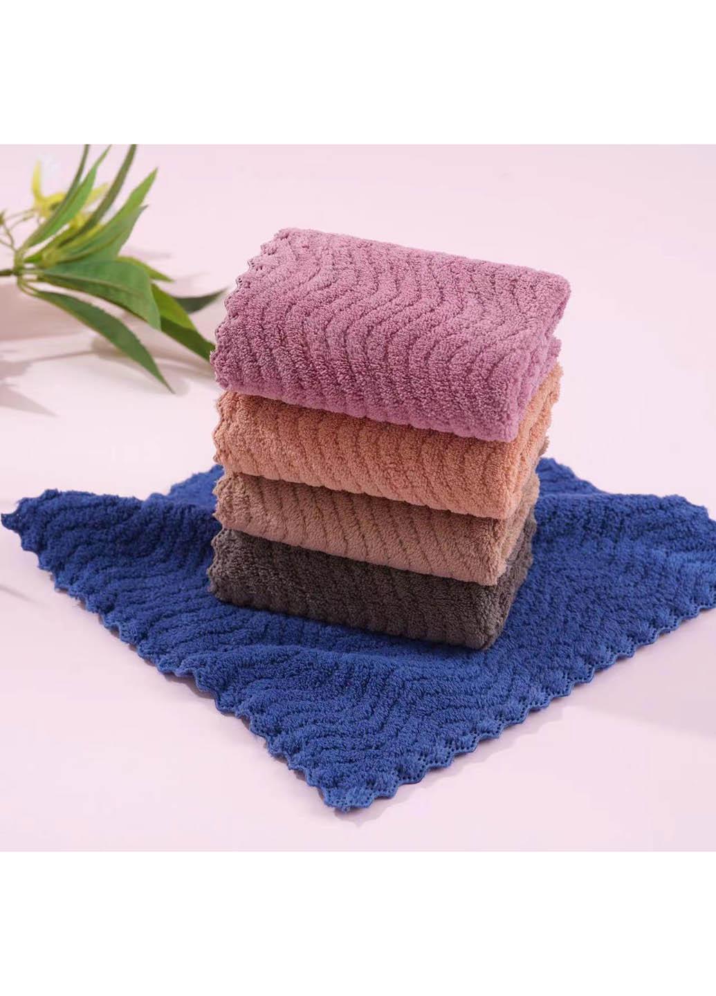 Набор кухонных салфеток микрофибра 25х25 см 5 шт. (805)