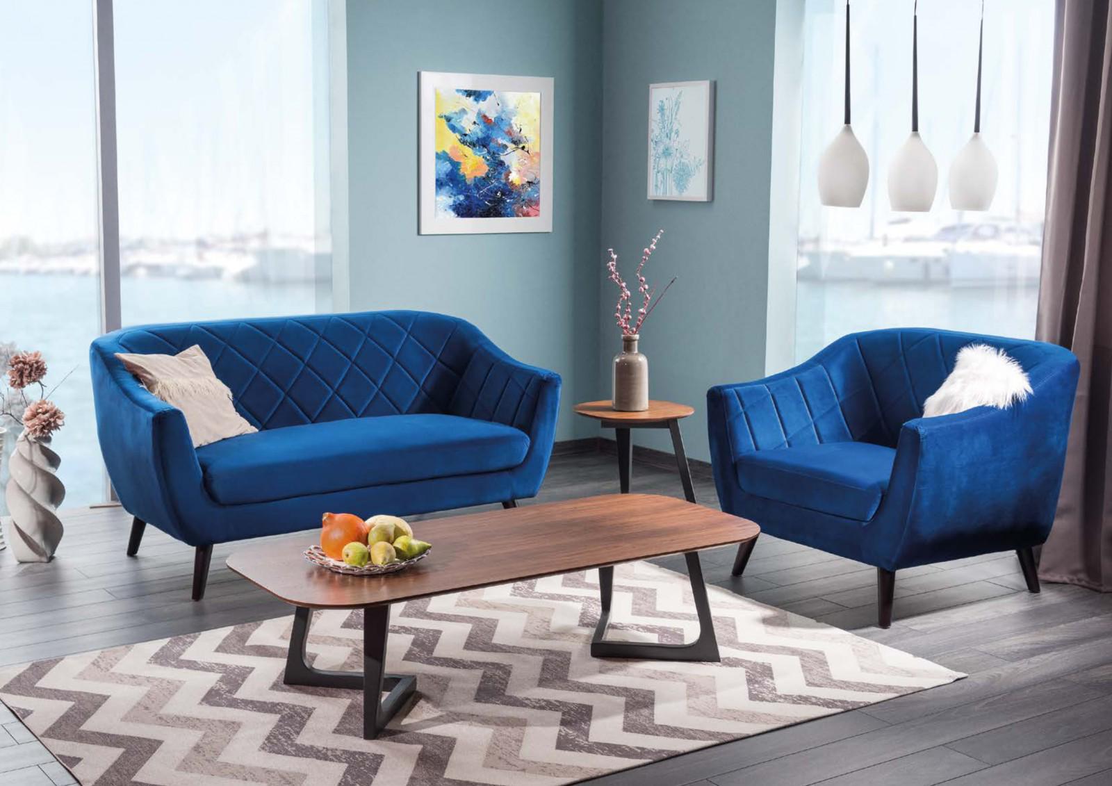 Диван Signal MOLLY 2 Welur Синій (MOLLY2V86GR) - фото 6 Диван Signal MOLLY 2 Welur Синій (MOLLY2V86GR) - фото 6