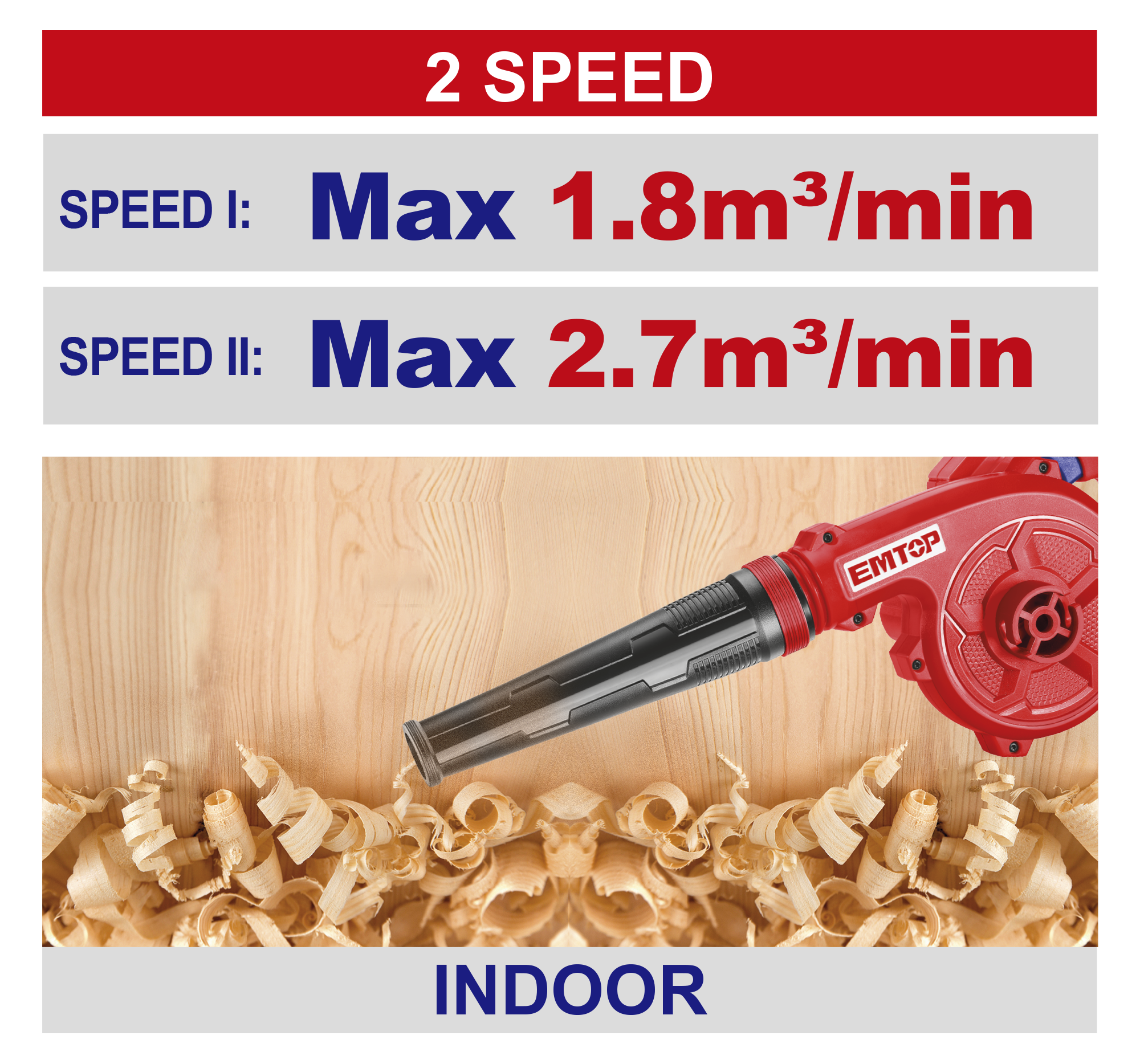 Повітродувка садова акумуляторна EMTOP ELAB200581 - фото 12 Повітродувка садова акумуляторна EMTOP ELAB200581 - фото 12