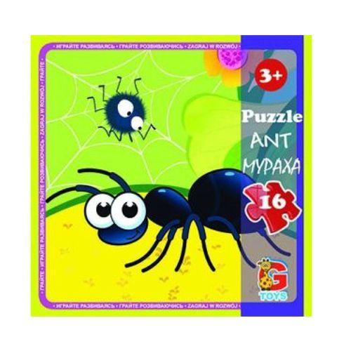 Пазли G-Toys Комахи Мураха LI03 16 елементів (4824687638310)
