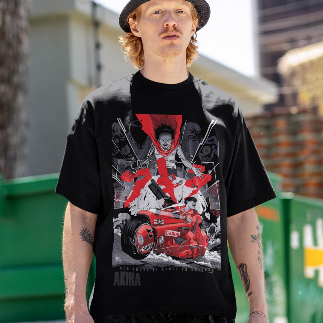 Футболка унісекс Akira Mitsuru S Чорний (00000005468)