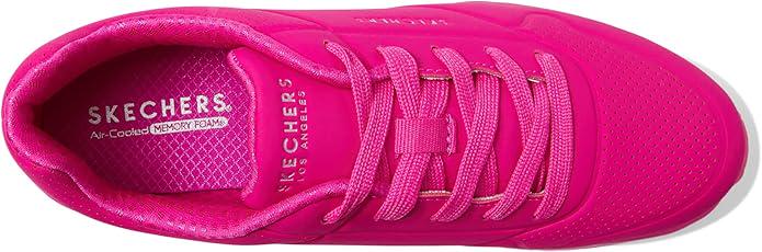 Кроссовки детские для девочки Skechers Street Uno Lite-in My Zone р. 32 Розовый (310449L) - фото 4