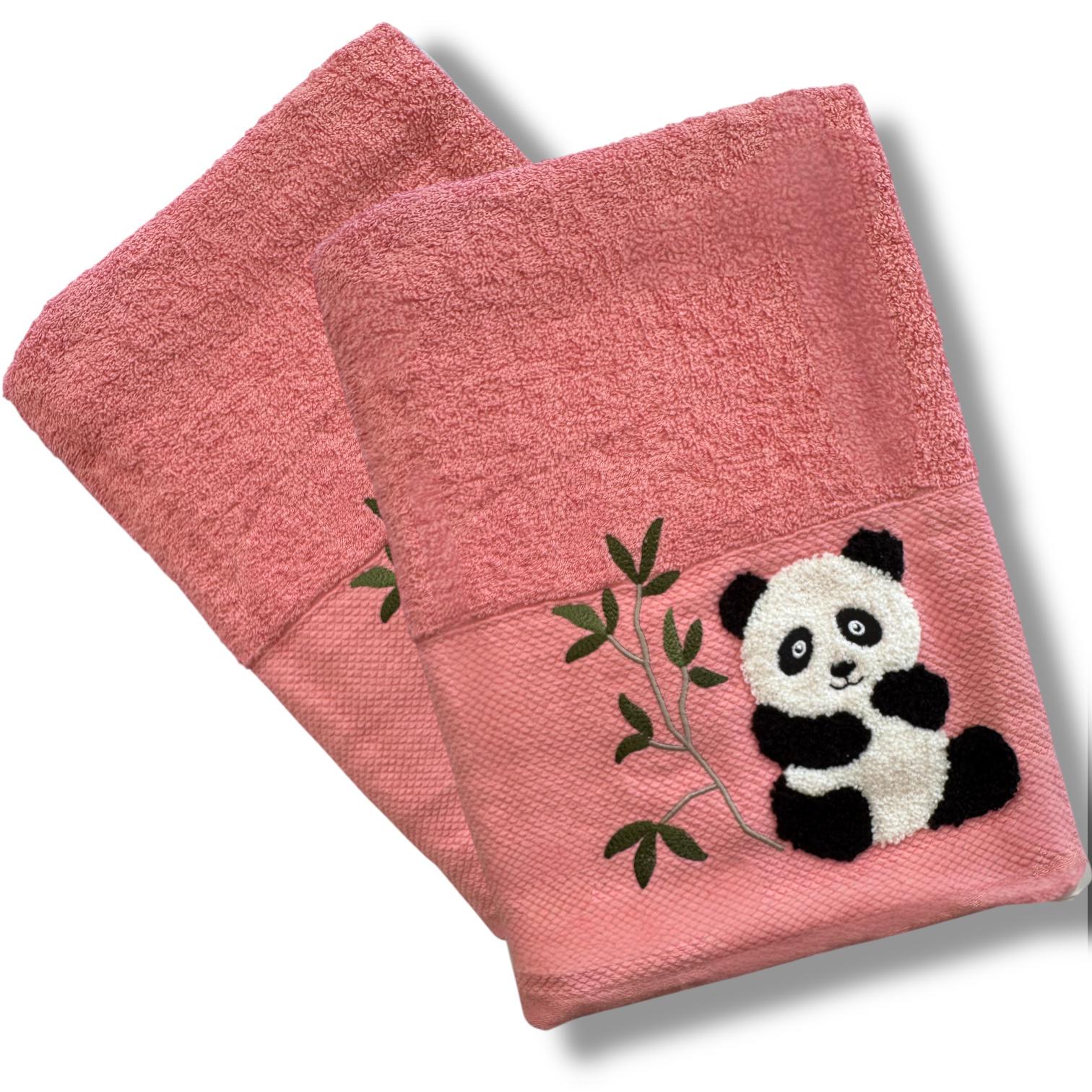 Рушник махровий Malloory Home 70x140 см Рожевий (8136-2) - фото 4 Рушник махровий Malloory Home 70x140 см Рожевий (8136-2) - фото 4