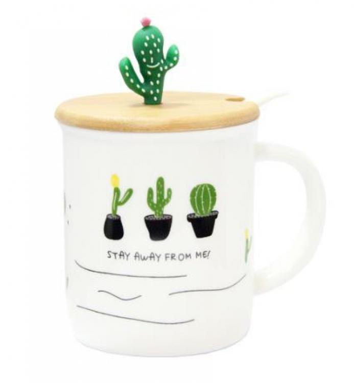 Керамічна чашка Кактусики Керамічна чашка Кактусики