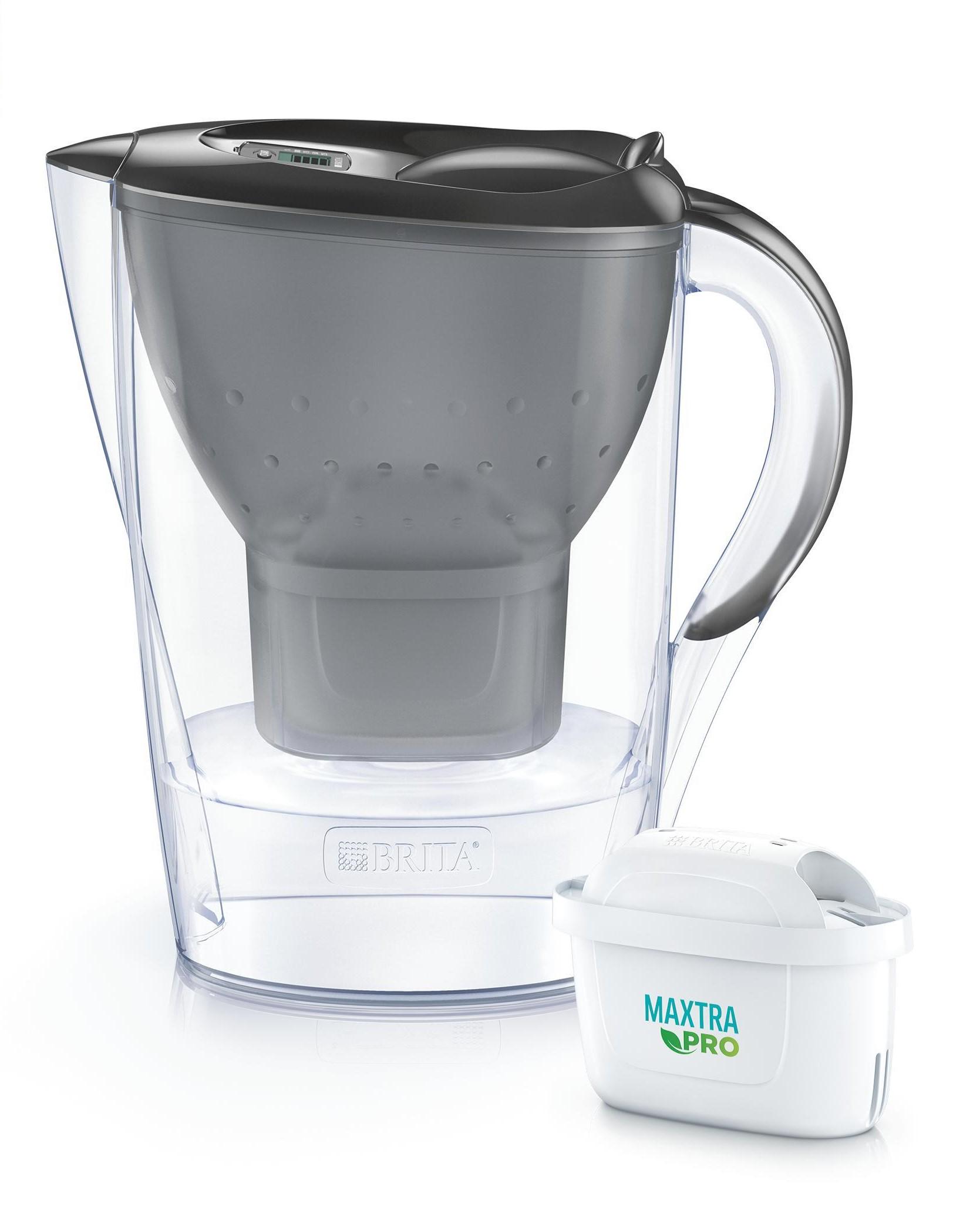 Фильтр для питьевой воды-кувшин BRITA 1052794 Marella Memo MXPro 2,4 л Графитовый - фото 1