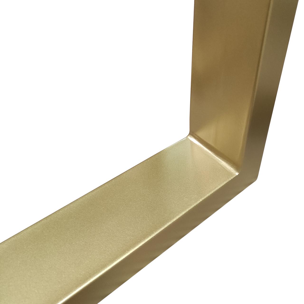 Каркас разборной для стола из металла Loft 1600х600х730 мм Золотой (K1076-160) - фото 4