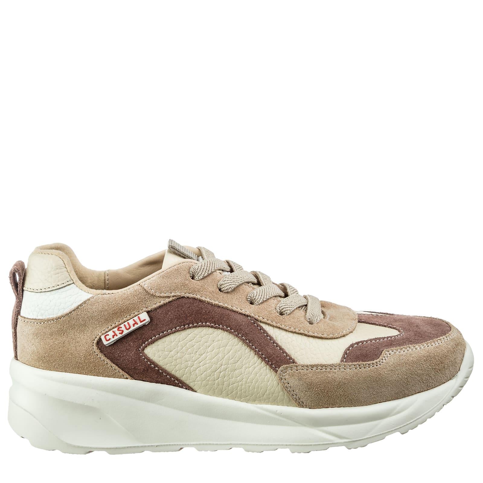 Кроссовки детские Casual р. 35 Бежевый (92125847)