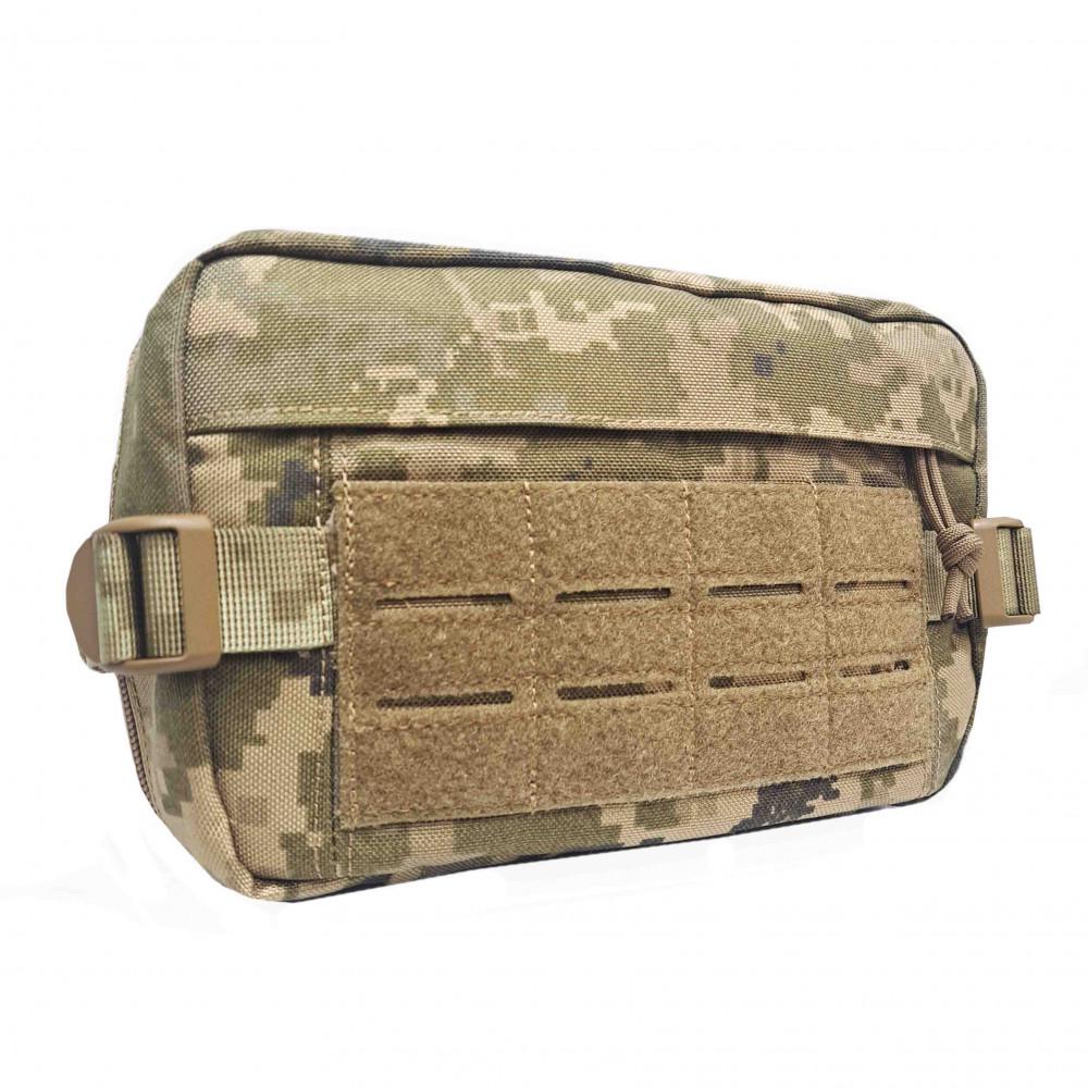 Сумка напашник Warrior Spirit GAR-WS1 швидкоскидна Піксель (3577991)