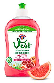 Средство для мытья посуды Chante Clair Vert Грейфрут и Гранат концентрированный 500 мл (16540) - фото 2 Средство для мытья посуды Chante Clair Vert Грейфрут и Гранат концентрированный 500 мл (16540) - фото 2