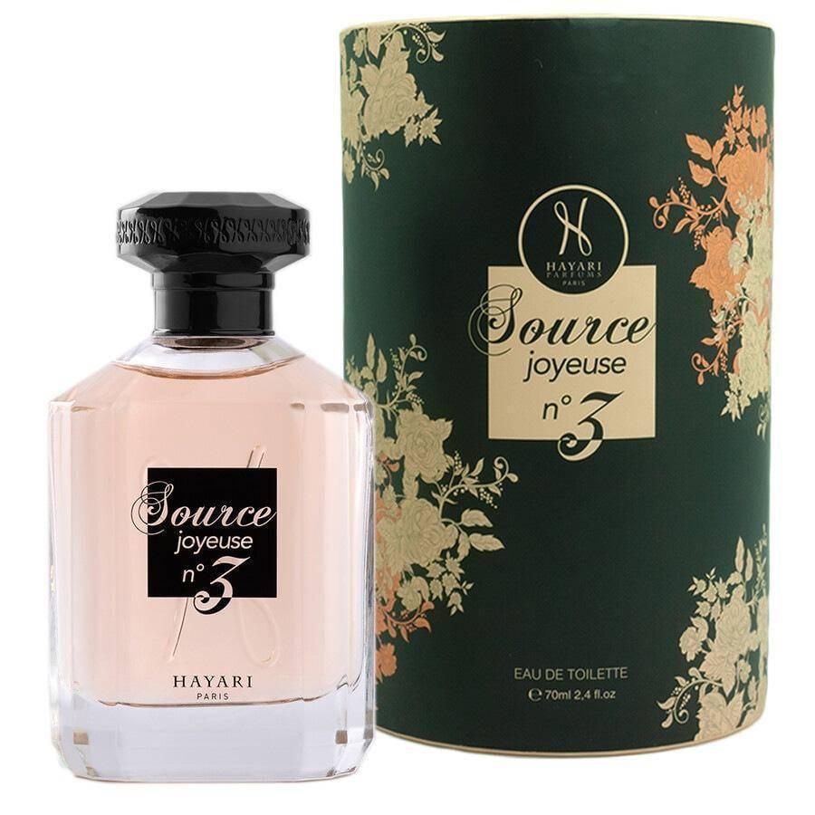 Туалетная вода унисекс Hayari Parfums Source Joyeuse No3 70 мл (101356)