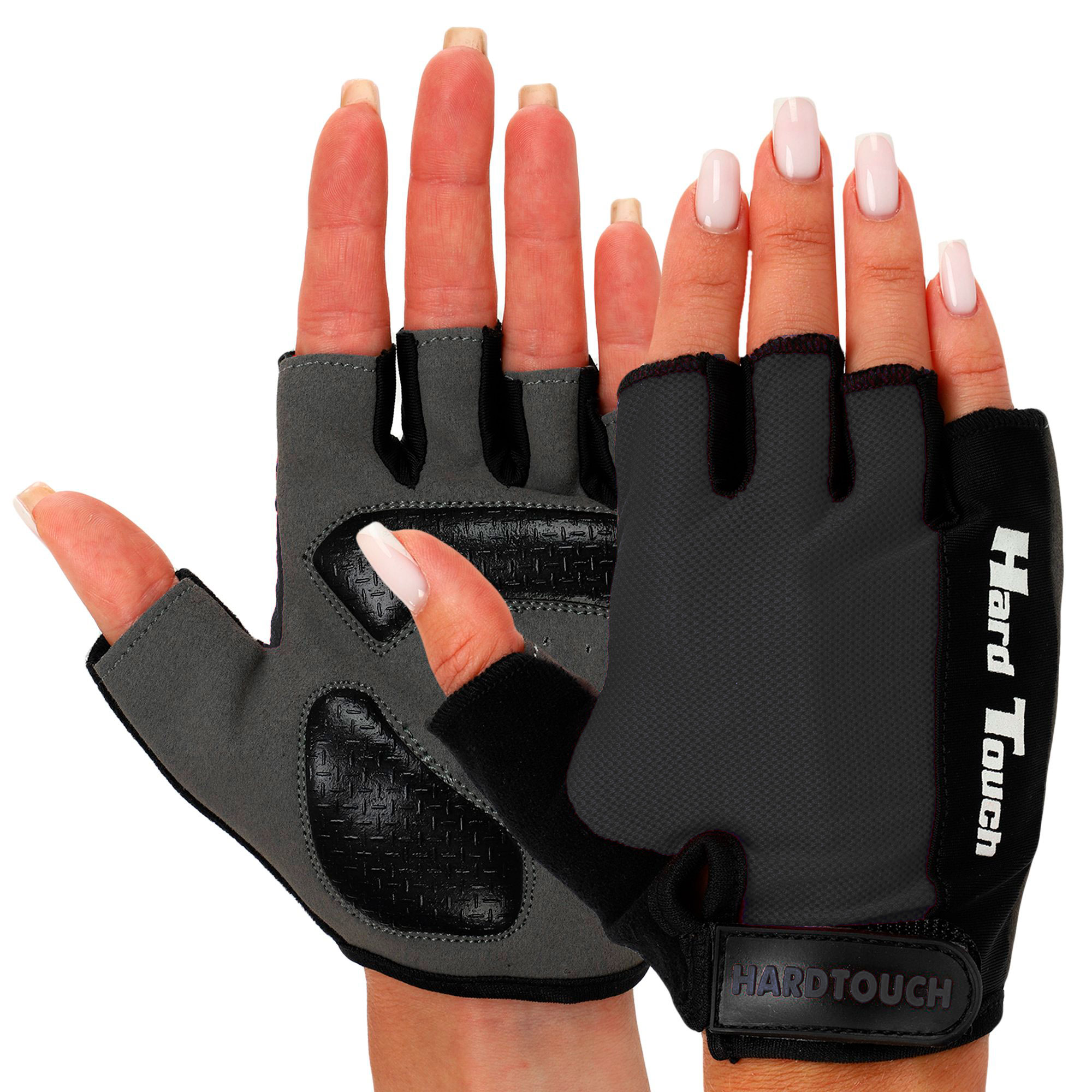 Перчатки для фитнеса и тренировок Hard Touch BC-8097 XL Серый (684161942aa05974766ef86c)