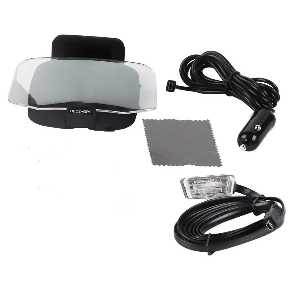Дисплей проекционный C1 OBD2+GPS HUD для автомобиля