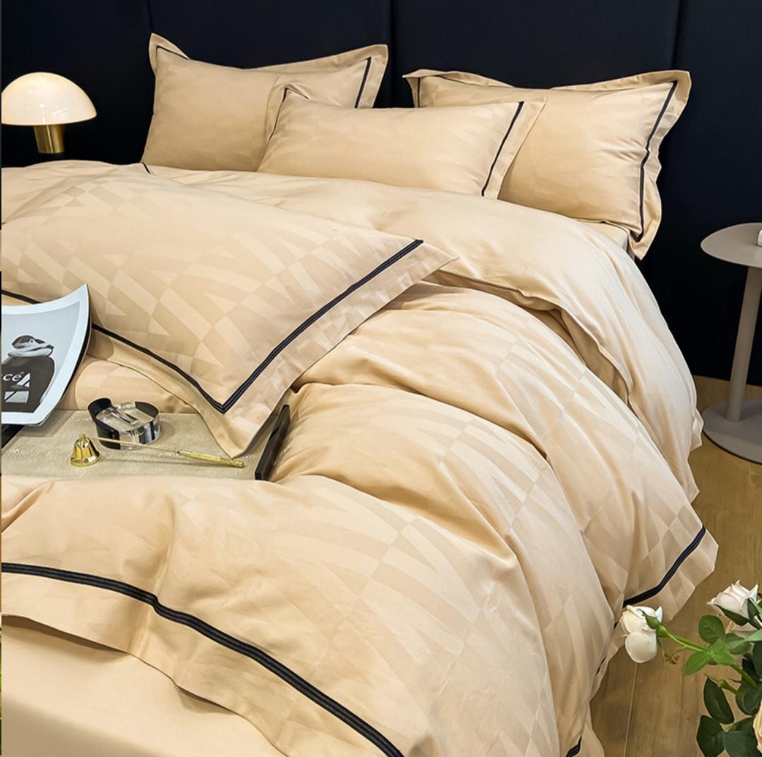 Комплект постельного белья Charmeuse Home Jacquard pictures 200х230 см/50х70 см (0020) - фото 2 Комплект постельного белья Charmeuse Home Jacquard pictures 200х230 см/50х70 см (0020) - фото 2