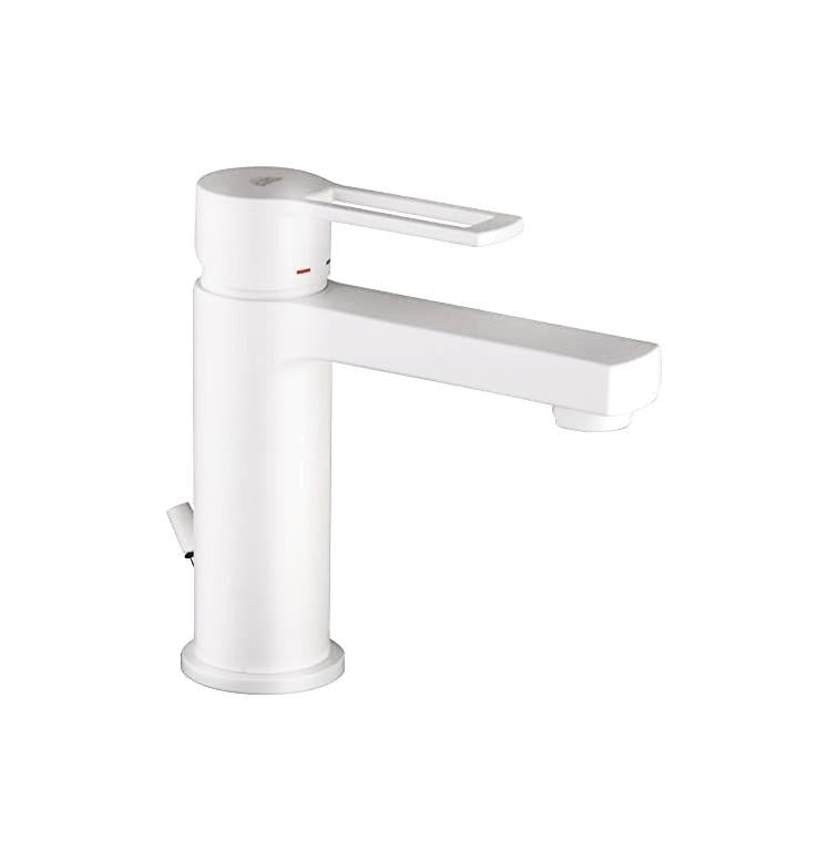 Смеситель для умывальника Paffoni Ringo RIN075BO однорычажный Белый (144114)